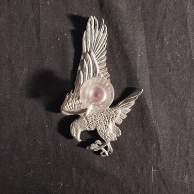 HANDCRAFTED HOOKS - DEERE DECOR AND PEWTER EAGLE