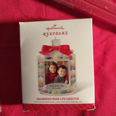 HOLIDAY PHOTO FRAME- WOODEN SIGNS- NUTCRACKER-NEW RECIPE BOX -NEW HALLMARK AND MORE