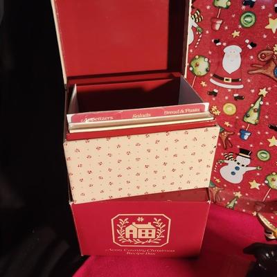 HOLIDAY PHOTO FRAME- WOODEN SIGNS- NUTCRACKER-NEW RECIPE BOX -NEW HALLMARK AND MORE