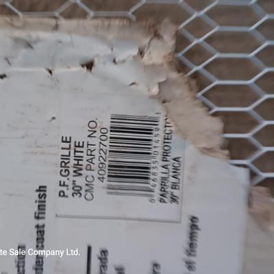 Two protective Grille for screen doors - protect screen from damage 30" door
