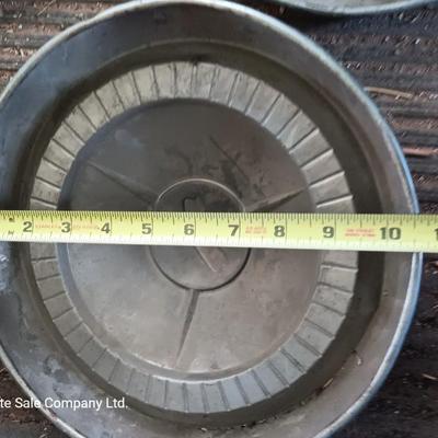 Set Of Four 1957 Chevy Chevrolet Poverty Dog Dish Hubcaps 150 210
