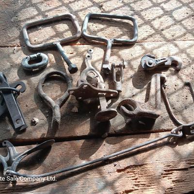 Antique latches and handles -
