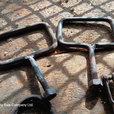 Antique latches and handles -