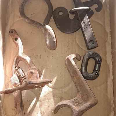 Antique latches and handles -