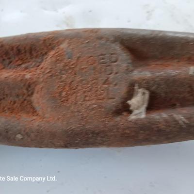 Antique slide hammer / nail puller