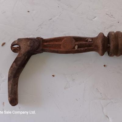 Antique slide hammer / nail puller