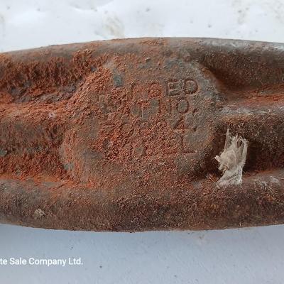 Antique slide hammer / nail puller
