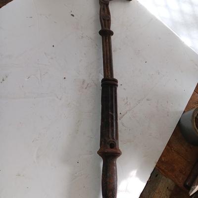 Antique slide hammer / nail puller