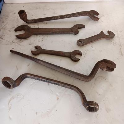 Antique wrenches