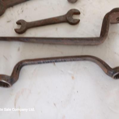 Antique wrenches