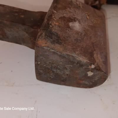 Several different Antique Blacksmith Bottom Hardy Hardie Anvils Anvil Black Smith