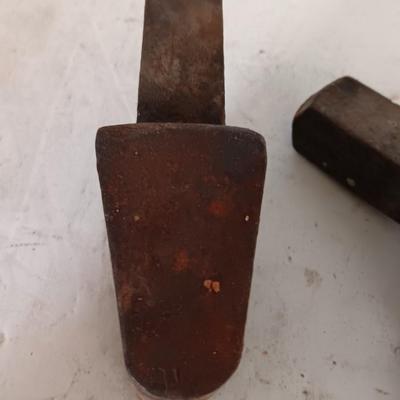 Several different Antique Blacksmith Bottom Hardy Hardie Anvils Anvil Black Smith