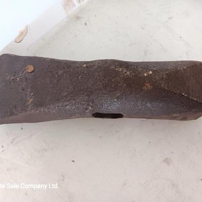 Antique heads to tools - hammer - prod - primitive pick - and ax