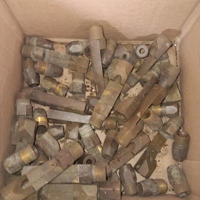 Vintage brass fittings