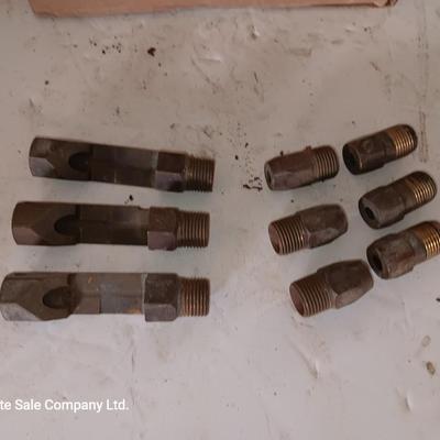 Vintage brass fittings