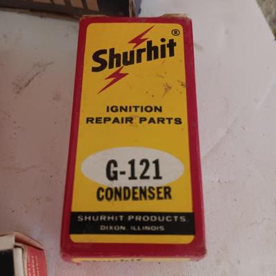 Vintage car parts in original boxes awesome for displaying