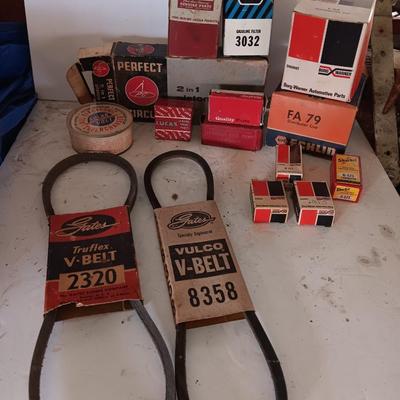 Vintage car parts in original boxes awesome for displaying