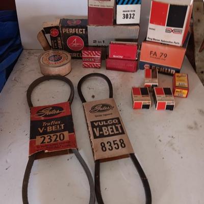 Vintage car parts in original boxes awesome for displaying