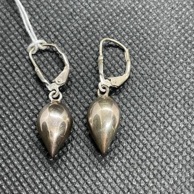 925 silver drop earrings