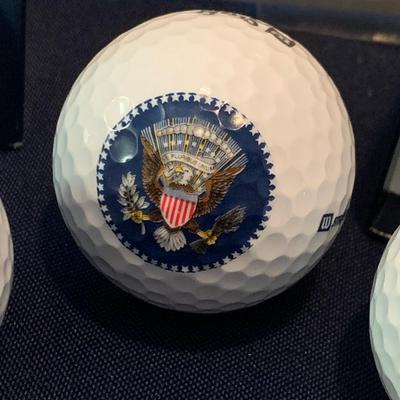 White House Reagan Golf Balls