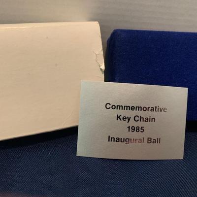 Laura Bush White House Business Card Holder & Keychain