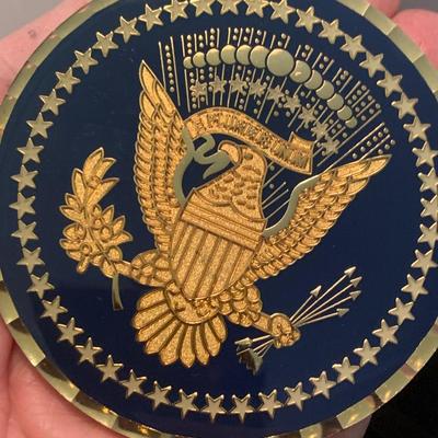 Large Challenge Coin Marines / Presidential Seal