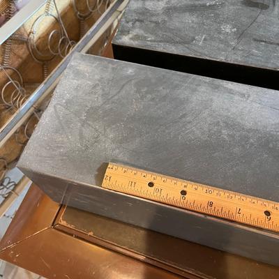 Vintage index card file drawers
