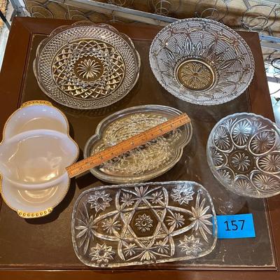 Vintage glassware