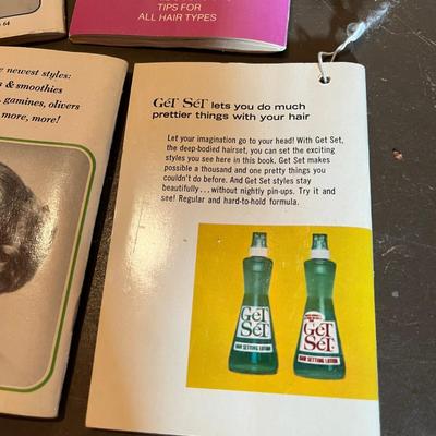 4 booklets on hair styles