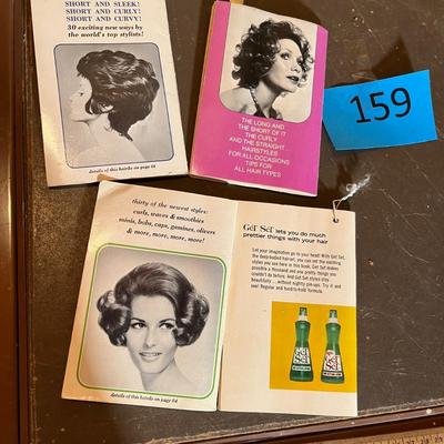 4 booklets on hair styles