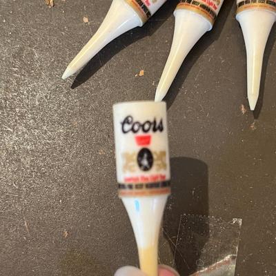 RARE Coors Golf Tees