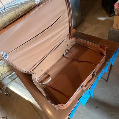 Vintage soft side luggage