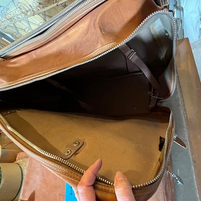 Vintage soft side luggage