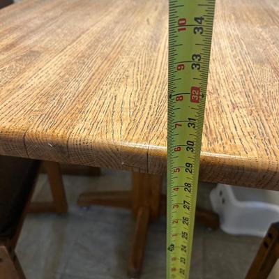 Vintage dining room table and chairs- Compact Size