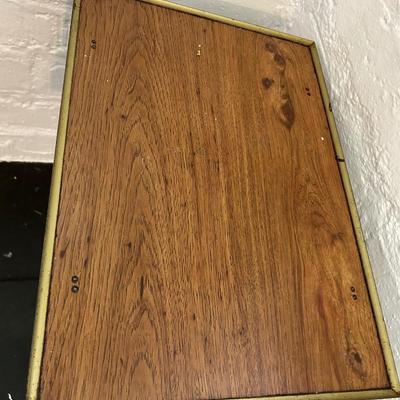 Set of 4 vintage tv trays