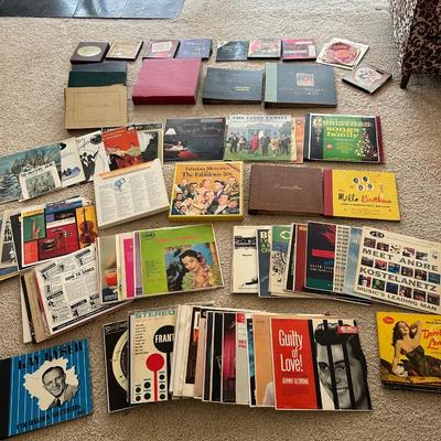 Vinyl Record Collection - as is unsorted estate lot