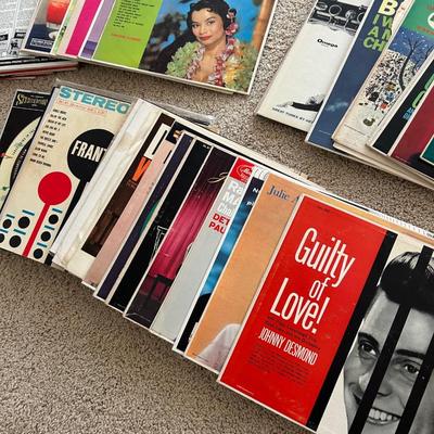 Vinyl Record Collection - as is unsorted estate lot