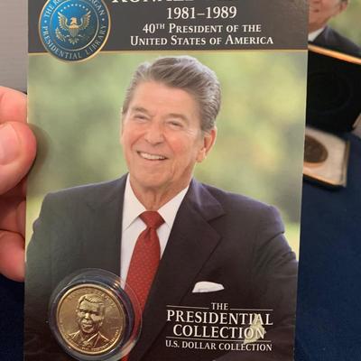 Ronald Reagan Commemorative Coin Lot