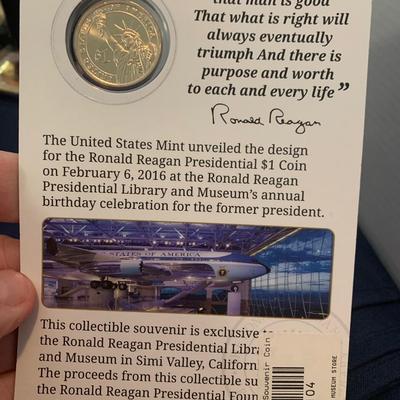 Ronald Reagan Commemorative Coin Lot