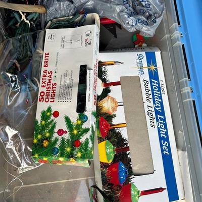 Christmas ornaments lot as seen