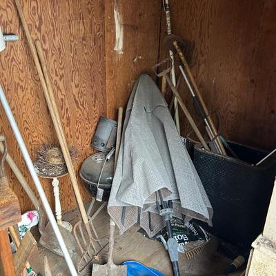 Garden tool lot all tools seen