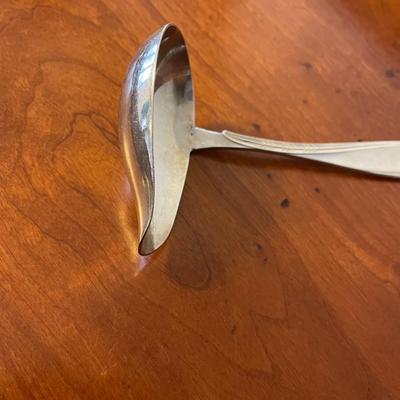 Polish Silverplate Sauce Ladle: FH MET-60