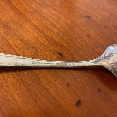 Two Silverplate Spoons