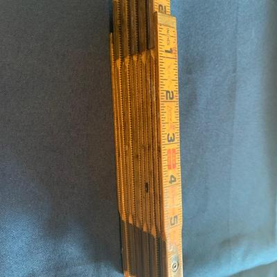 Vintage Lufkin Foldable Measuring Ruler