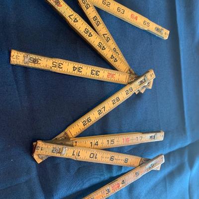 Vintage Lufkin Foldable Measuring Ruler