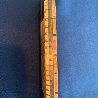 Vintage Lufkin Foldable Measuring Ruler