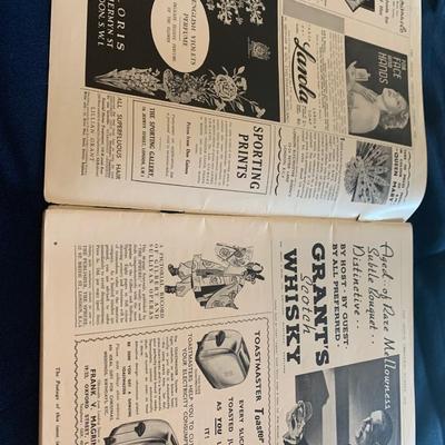 1930 Christmas Sketch Magazine - Vintage Advertisements & Illustrations