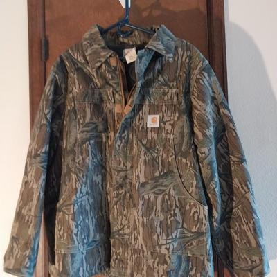 MEN'S LIKE NEW CARHARTT CAMO JACKET XL