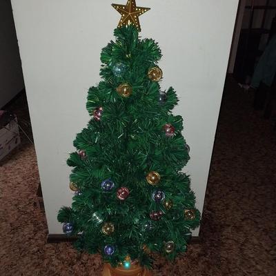 4 FOOT FIBER OPTIC CHRISTMAS TREE