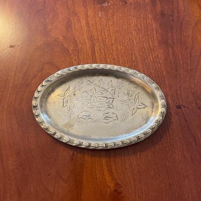 Assortment of Three Silverplate Items